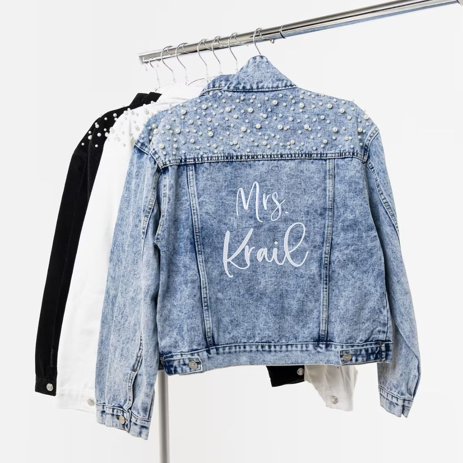 Custom denim clothing